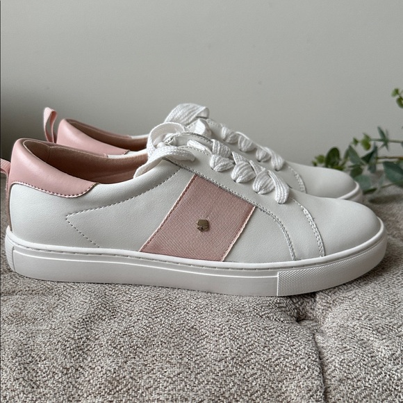 Kate Spade Cream and Pink Casual Sneakers - Picture 2 of 4